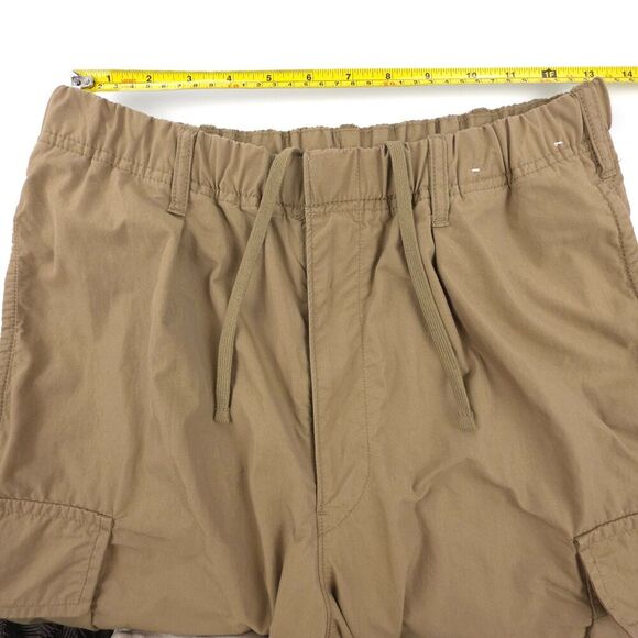 NEW Uniqlo U Wide Parachute Cargo Pants Army Military Khaki Minimal Gorpcore Y2k - Picture 3 of 7